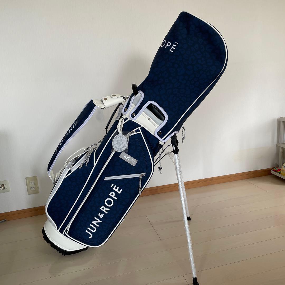 JUN & ROPE アニマルプリントキャディーバッグ