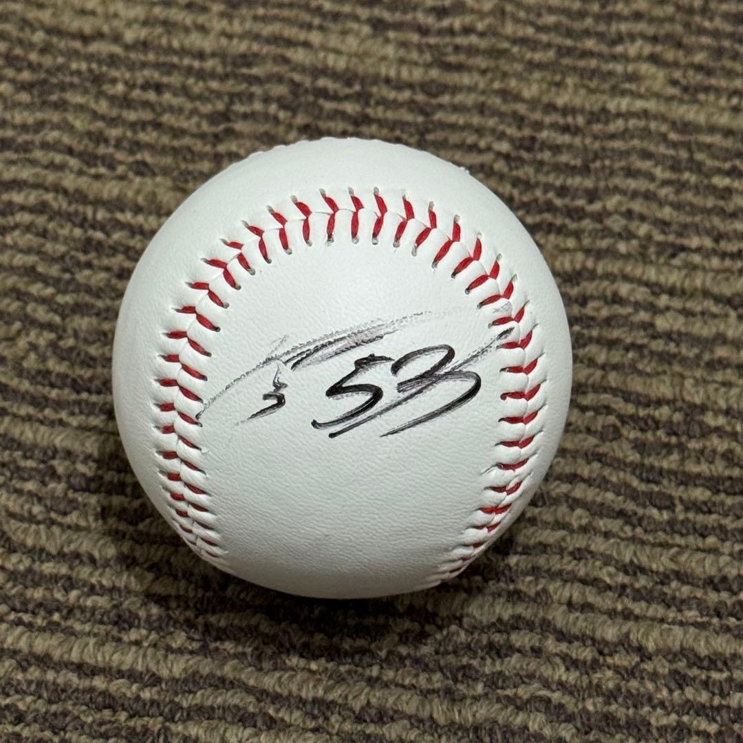 北海道日本ハムファイターズ 水谷瞬 直筆サインボール 名護キャンプ！ユニフォーム