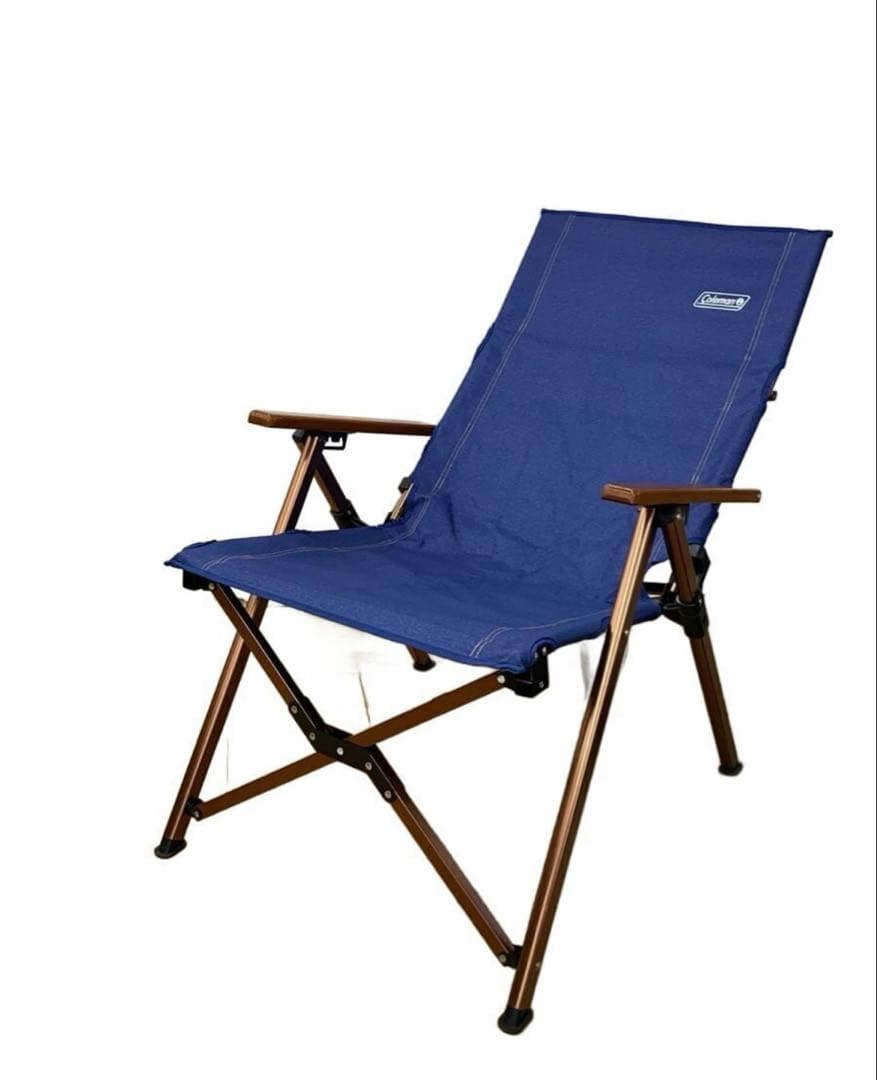 ✨新品・希少カラー✨【Coleman】レイチェア デニム ハイバック