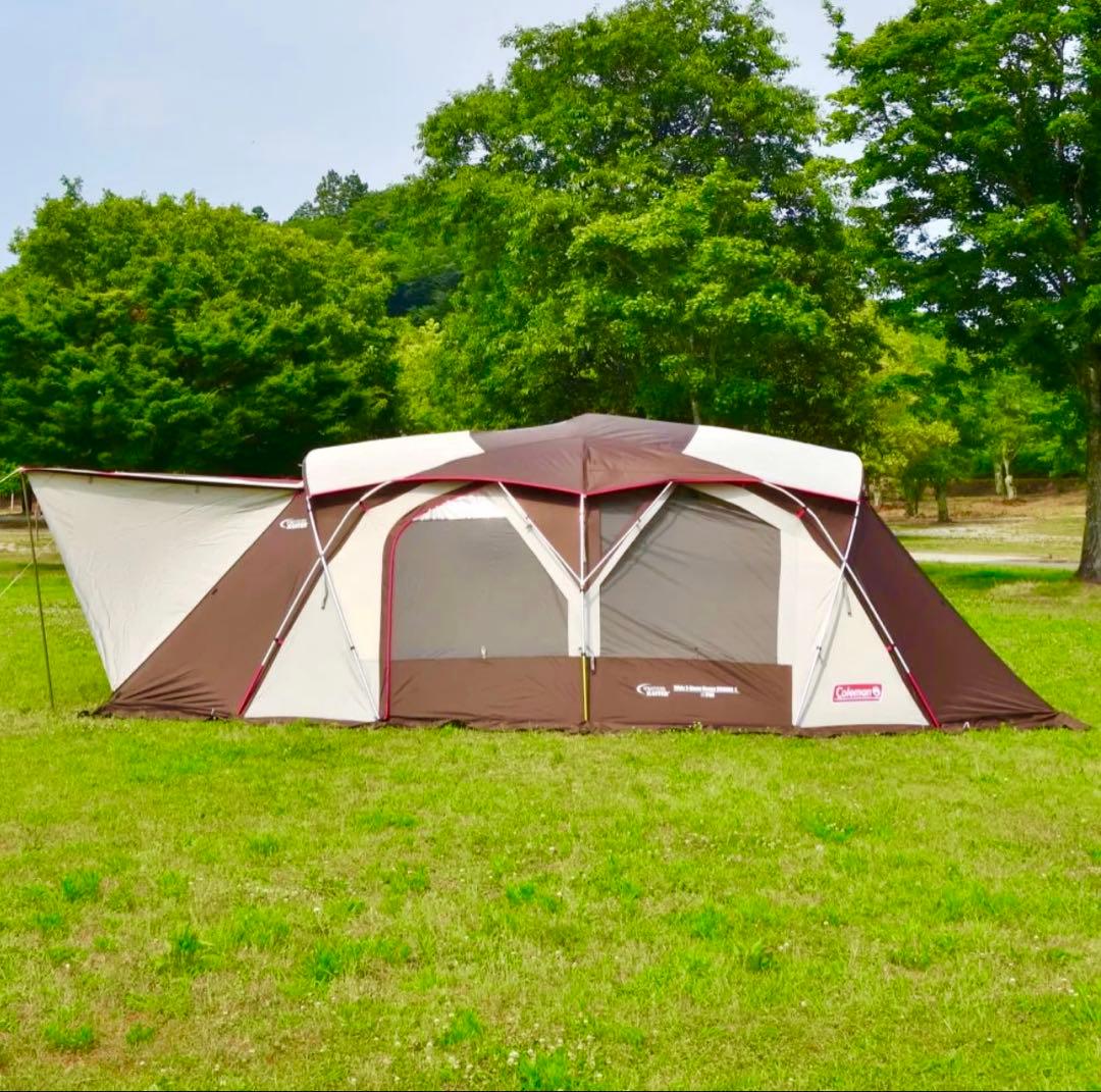 【極美品】コールマンテント 4Sワイド2ルームコクーンⅡ ★最高級テント★