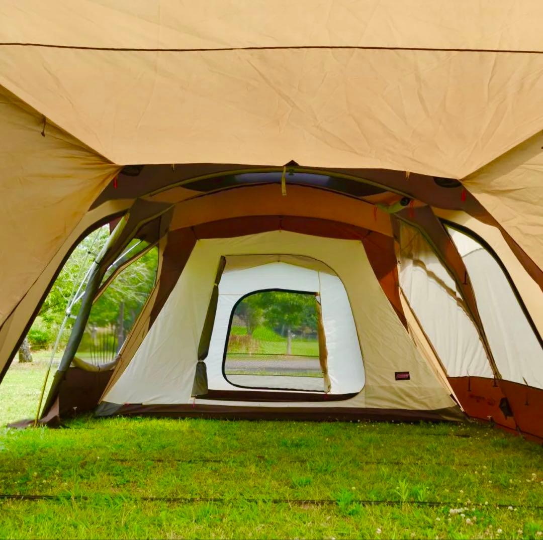 【極美品】コールマンテント 4Sワイド2ルームコクーンⅡ ★最高級テント★