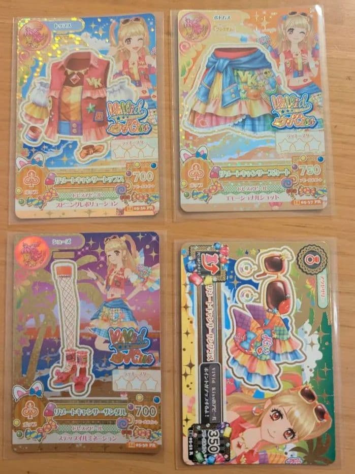 アイカツ カード リゾートキャンサー vivid kith 夏樹みくる