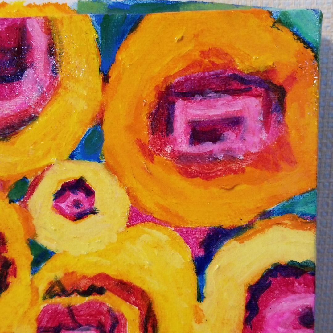 油絵　くーちゃん　コンポジション7