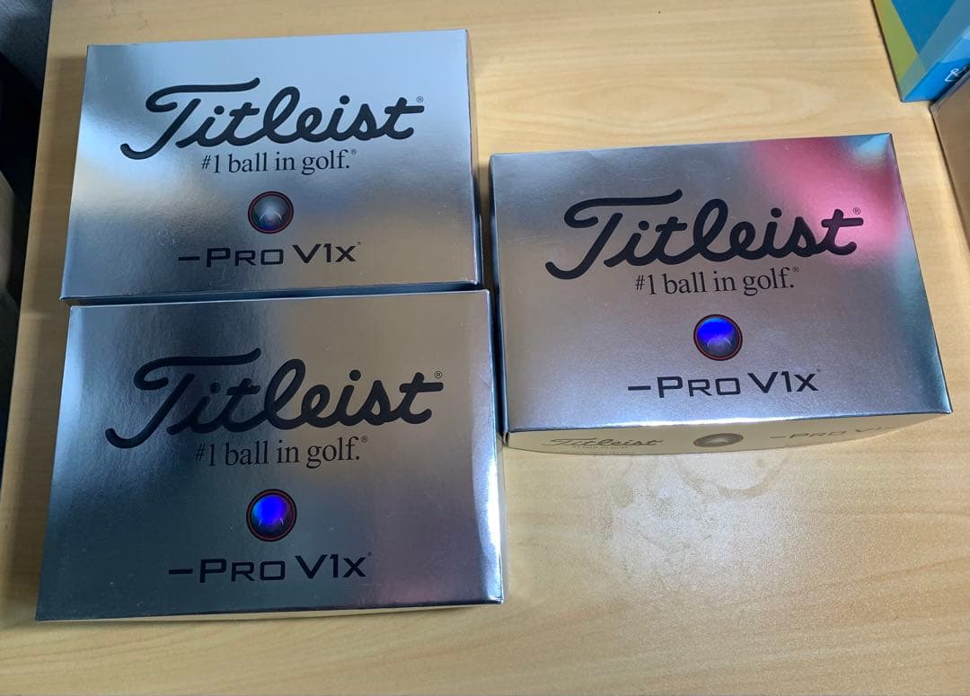Titleist Pro V1x レフトダッシュゴルフボール 3ダース
