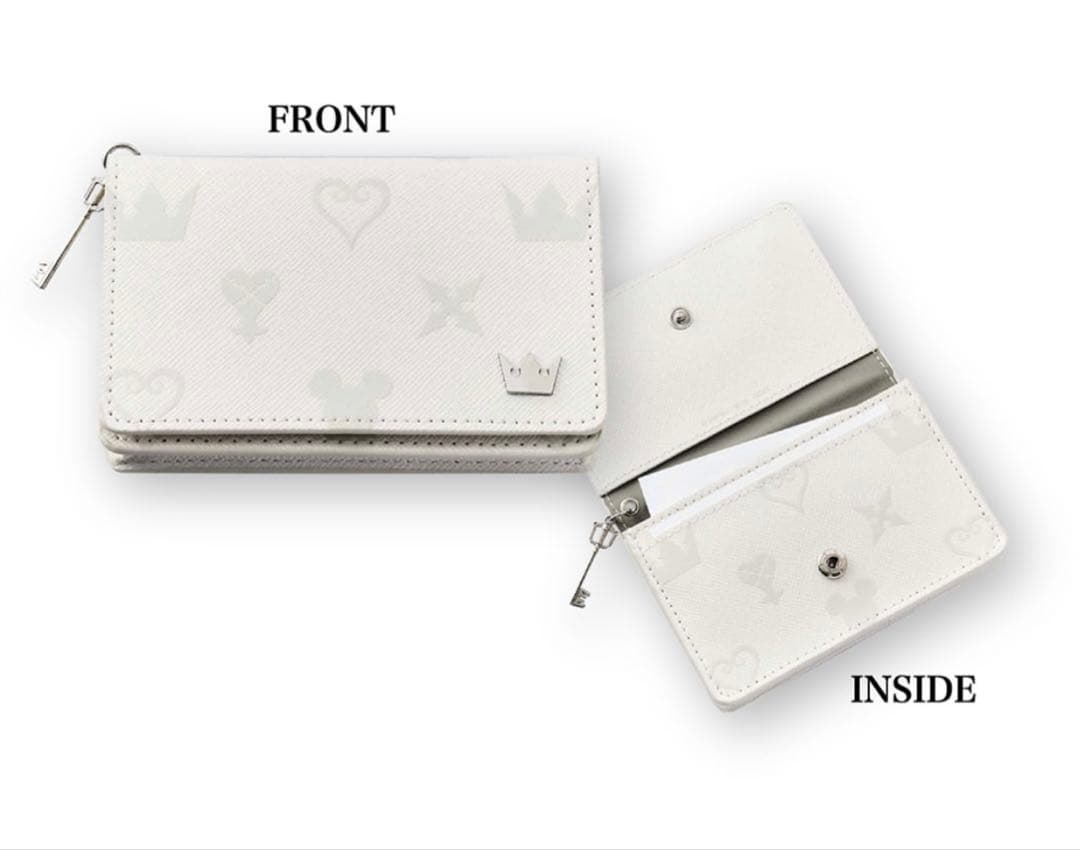 新品未開封　ロフト先行販売　オマケ付　キングダムハーツ　名刺ケース　ホワイト