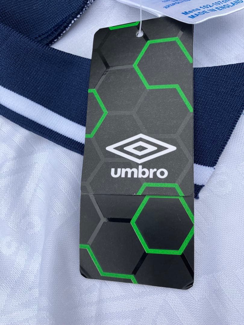 【新品タグ付き】アンブロxトッテナム/1991ユニフォーム/ゲームシャツ L英国