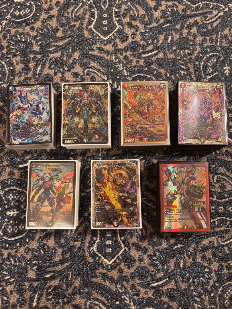 デュエマ 7デッキセット お得まとめ売り メカ、シノビ、ゴット、タマシード他