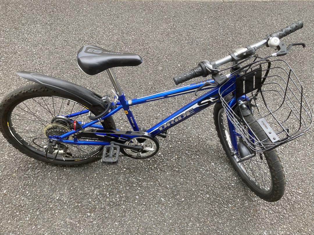 リタ！【引渡限定】東京都 あさひ　DRIDE S3 青　ブルー　22インチ