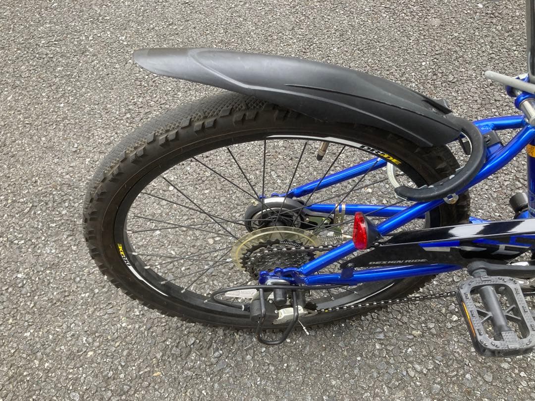 リタ！【引渡限定】東京都 あさひ　DRIDE S3 青　ブルー　22インチ