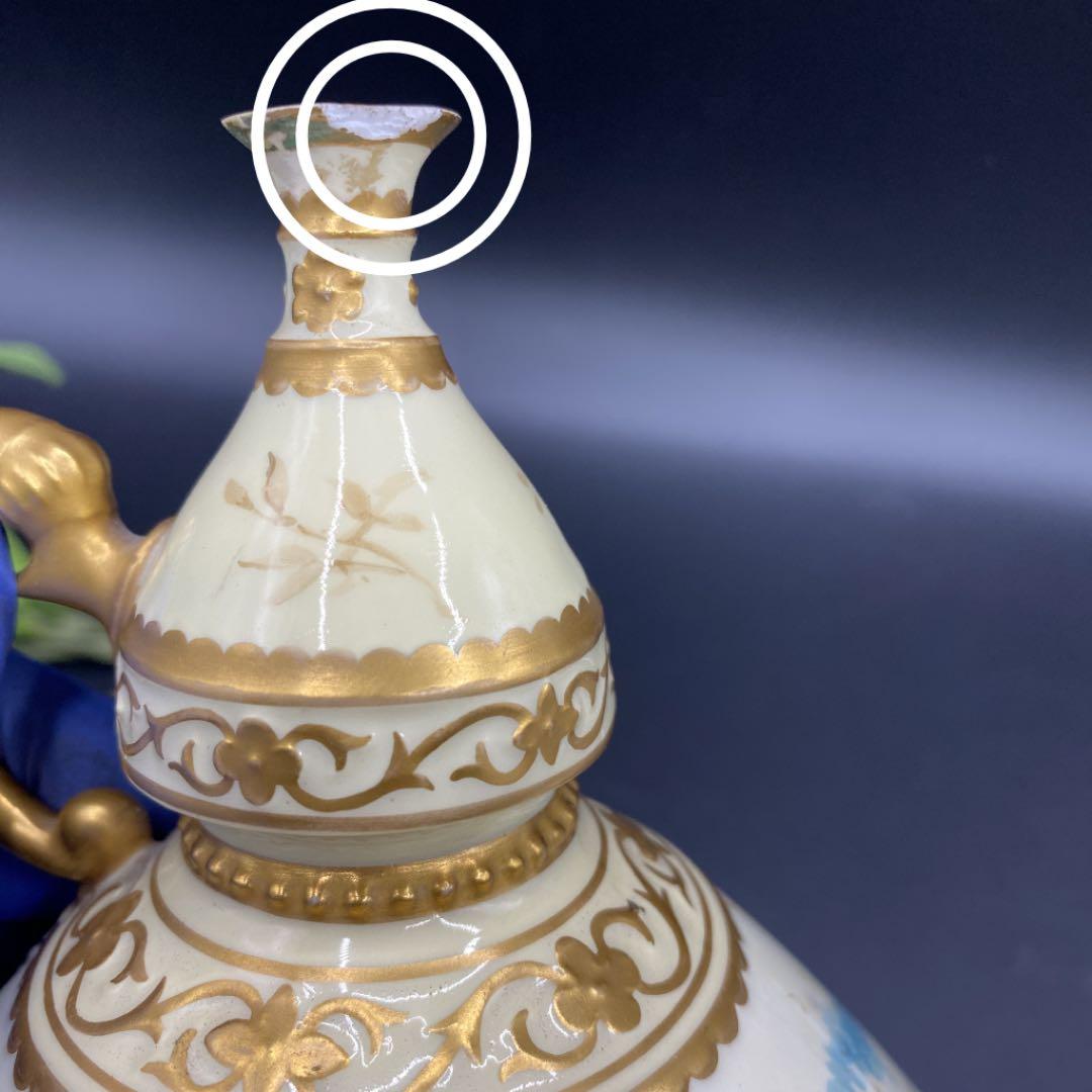 【アンティーク】 CRAWN DERBY 観賞用　オブジェ　1890年