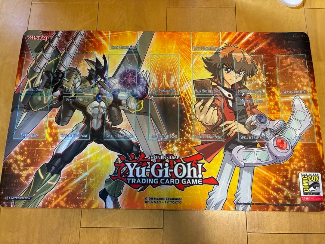 遊戯王プレイマット 遊城十代 ネビュラネオス