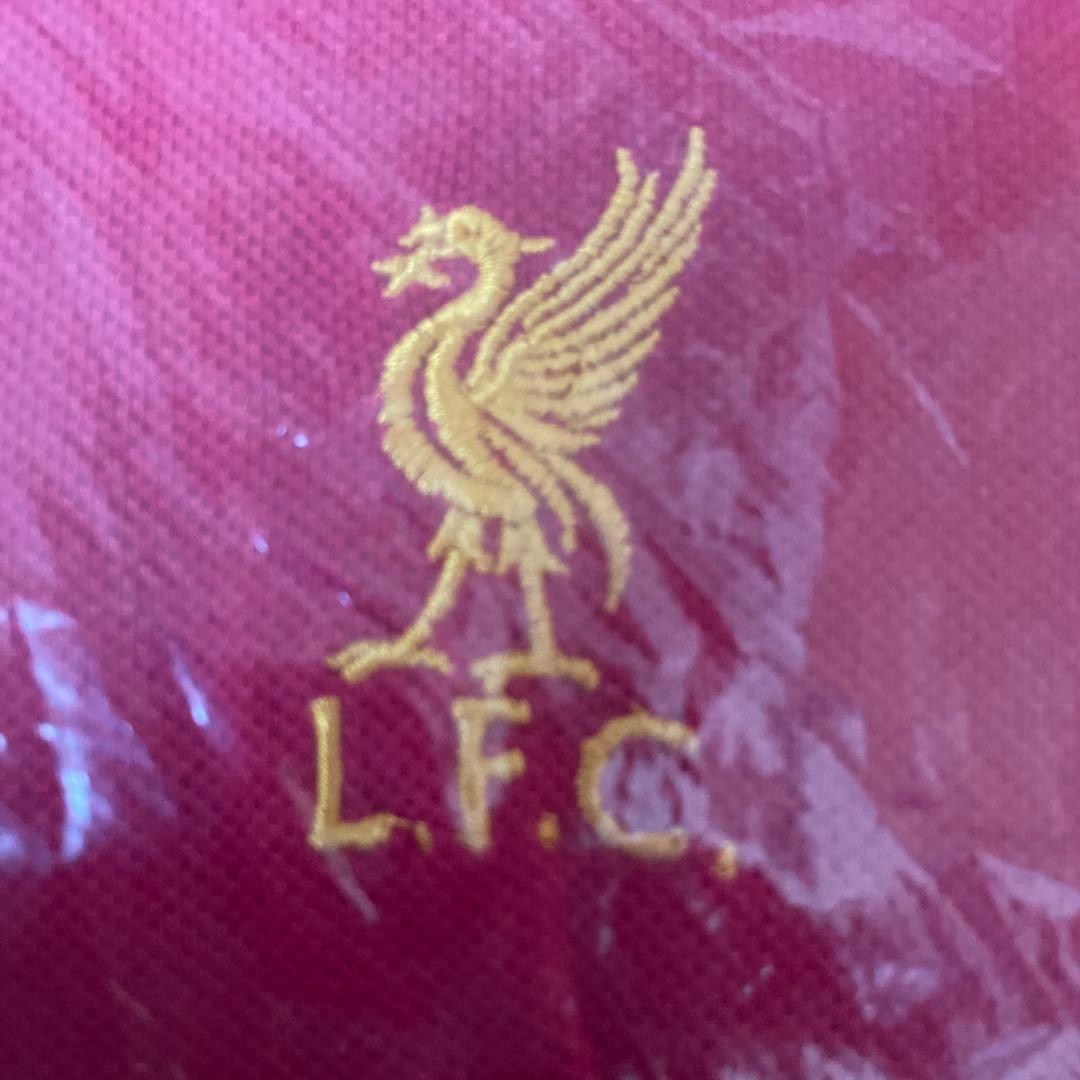 新品未開封品　リバプール LFC 赤 ポロシャツ イギリス国旗付き