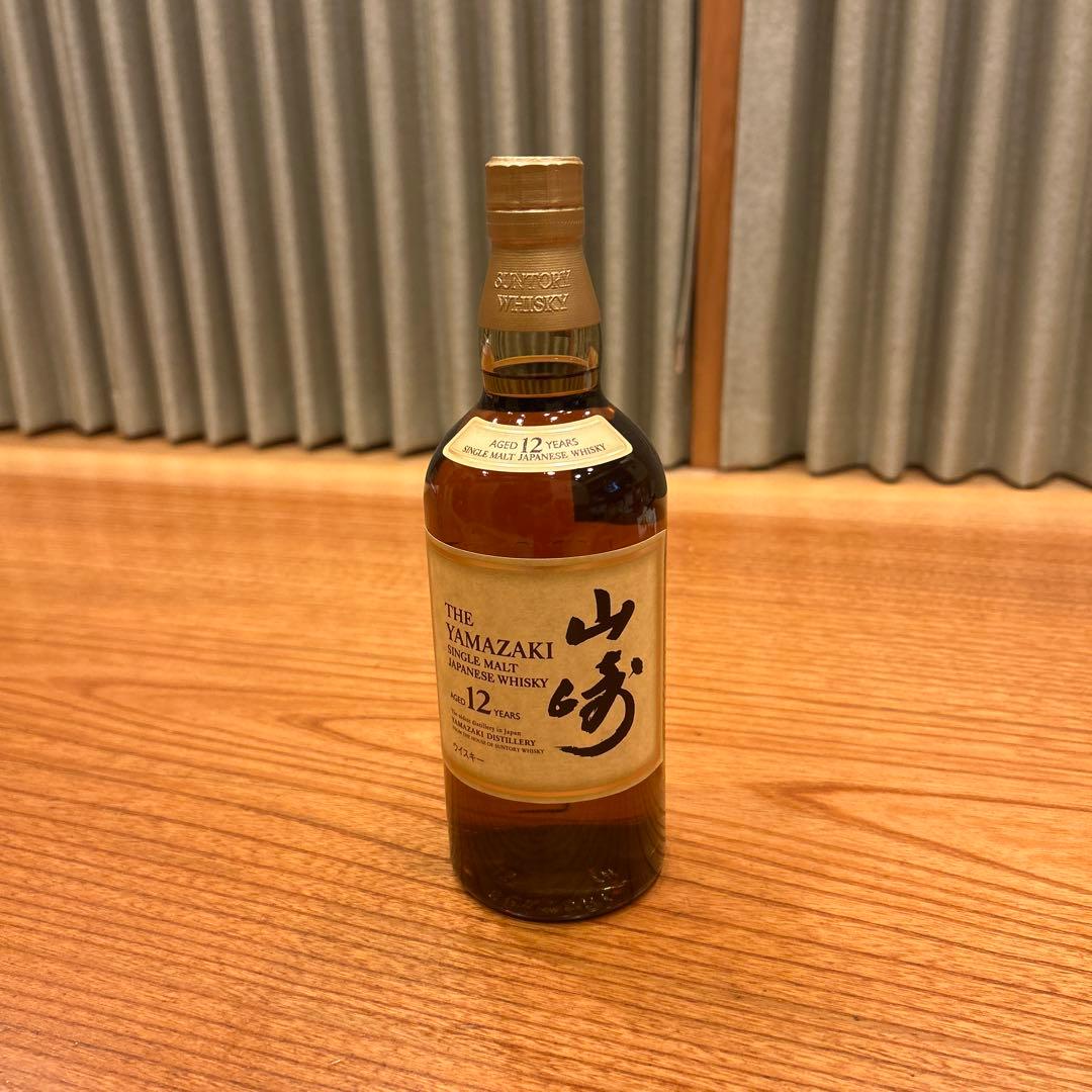 サントリーシングルモルトウイスキー山崎12年