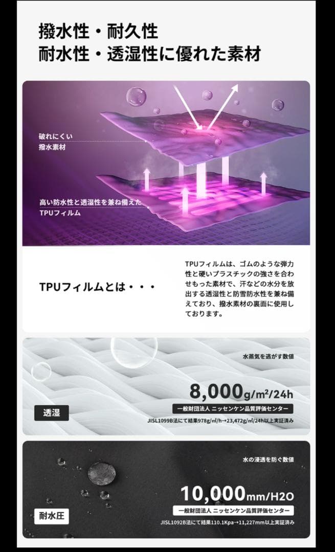 【ACTLEIS】〈上下セット〉スキー/スノーボードウェア　ベージュ×ネイビー