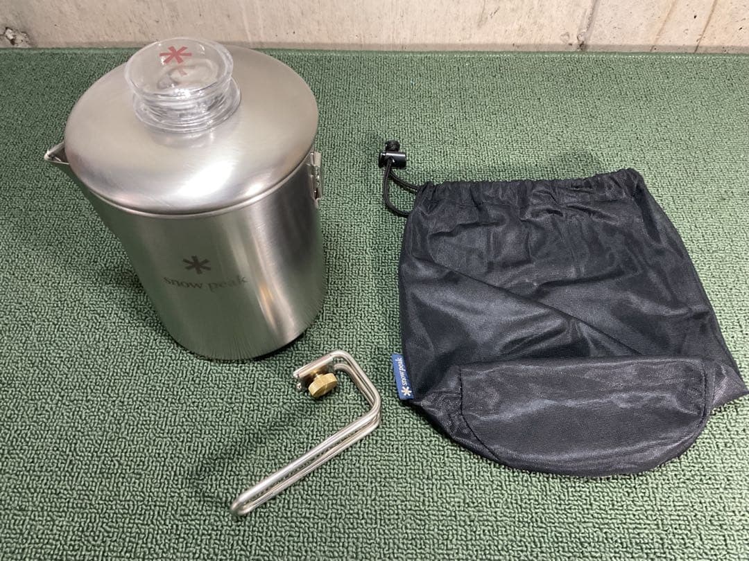 極美品 フィールドコーヒーマスター ＆ フィールドバリスタミル スノーピーク