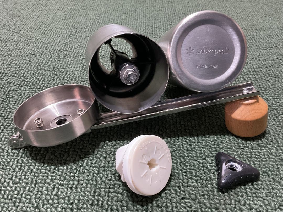 極美品 フィールドコーヒーマスター ＆ フィールドバリスタミル スノーピーク