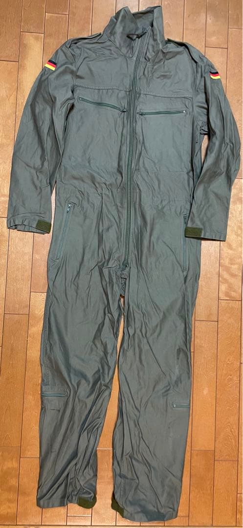 実物ドイツ軍 フライトスーツ ミリタリー つなぎ  サバゲー　ヴィンテージ