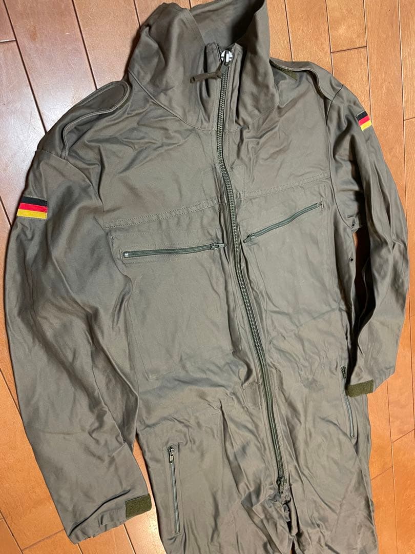実物ドイツ軍 フライトスーツ ミリタリー つなぎ  サバゲー　ヴィンテージ