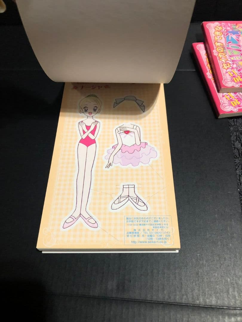 レトロ　セイカのきせかえ３種類12冊セット