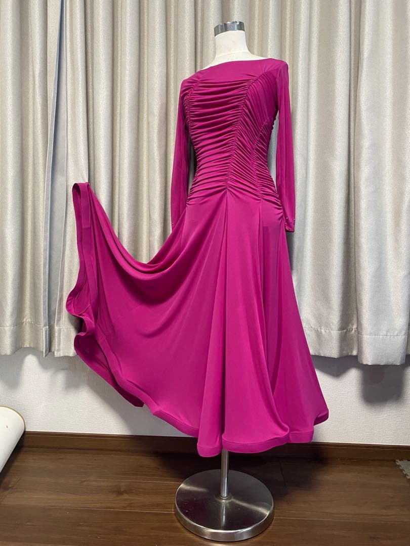 社交ダンス　ワンピースドレス