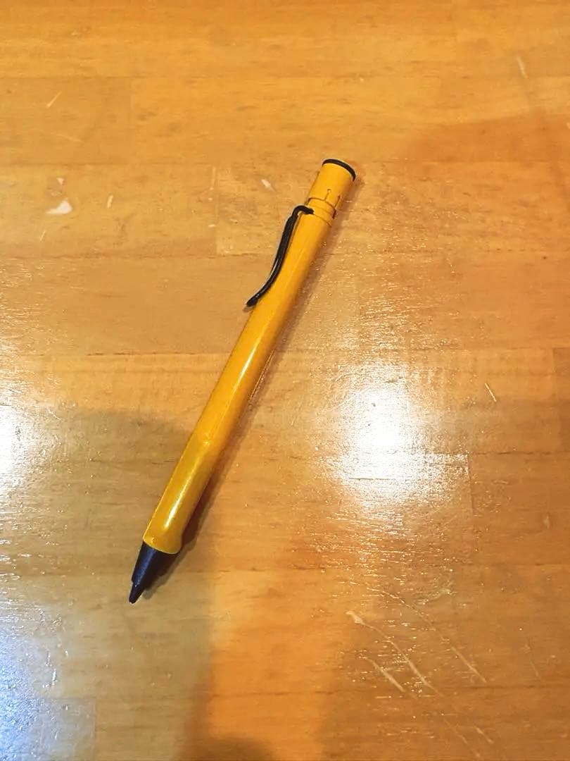 ラミーサファリペンシル　黒クリップ山吹色　廃盤　けいおん田井中律