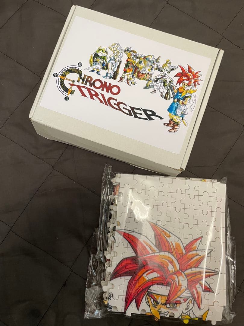 クロノトリガー タイトル絵 ジグソーパズル 1000ピース 完成図付 組み立て済