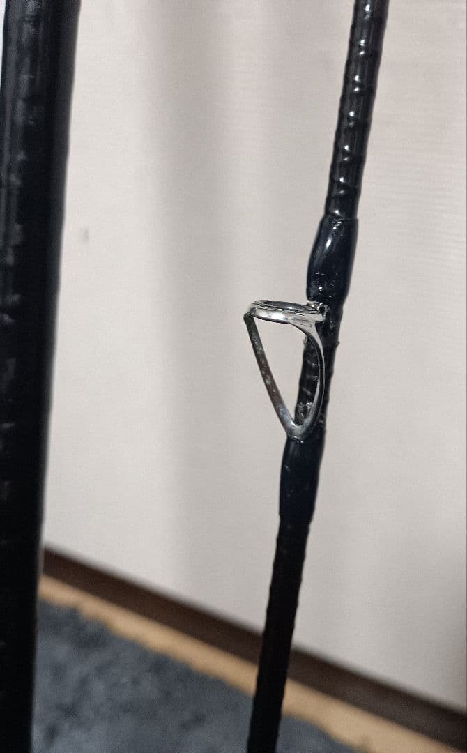 シマノハイパワーXスーパーサーフカスタム450EX！4本継ぎ投げ竿ガイド改造品