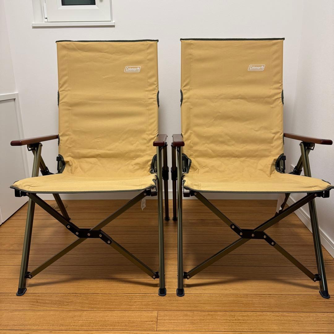 Coleman コールマン ファイアーサイドレイチェア 【コヨーテブラウン】