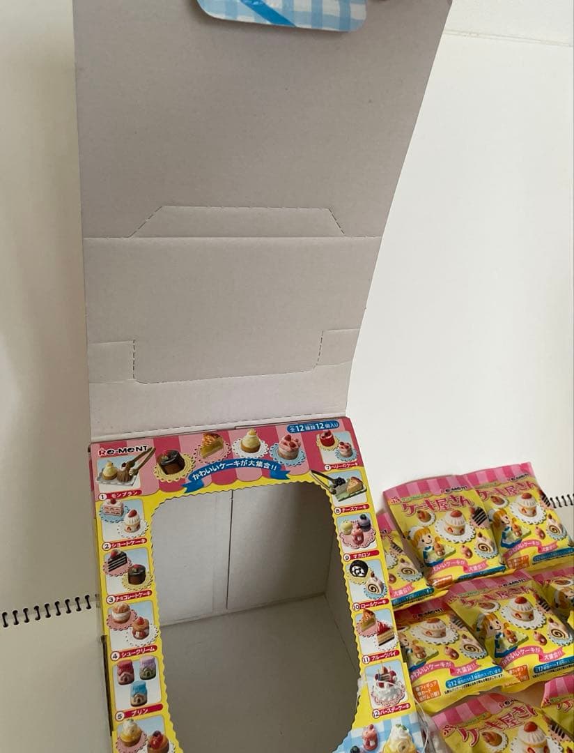リーメント ぷちサンプル　ケーキ屋さん　全12種＋店頭サンプル1個