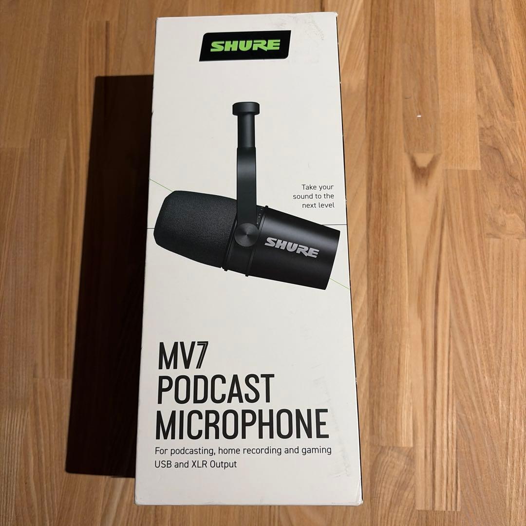SHURE MV7 ポッドキャストマイク
