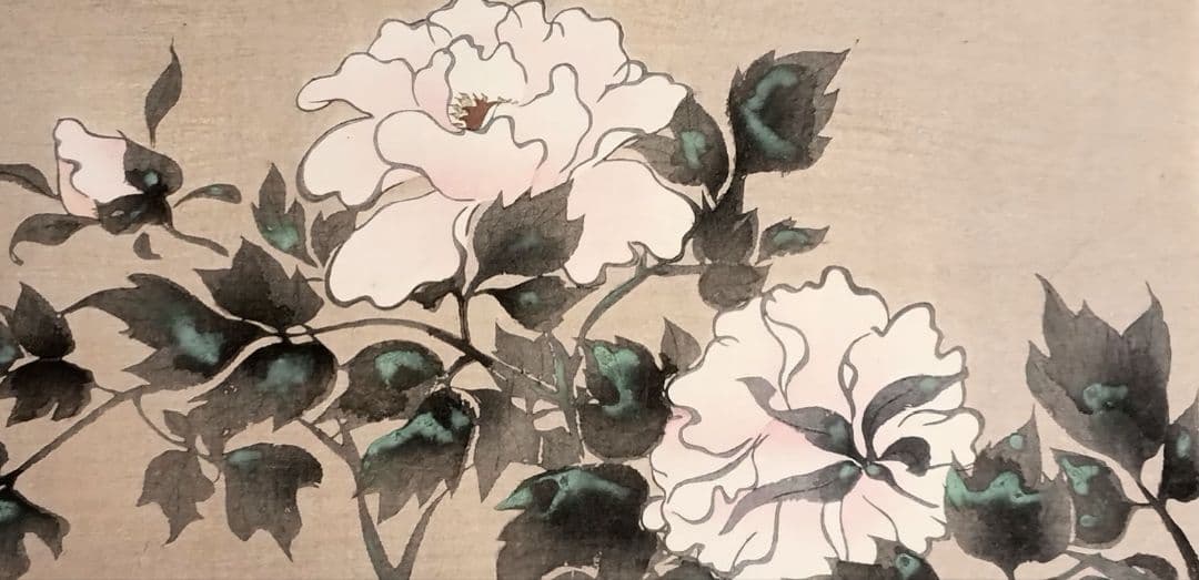 琳派図案版画（色摺木版画)、作者不詳、明治後期～昭和初期出版