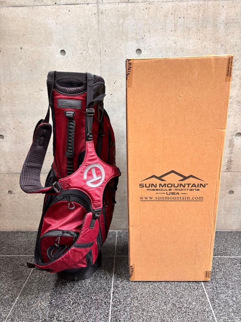 スコッティキャメロンサークルT キャディーバック　ガーネットRED