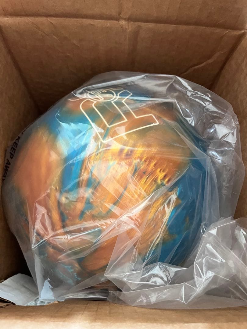 RADICAL RS-79 ボウリングボール 14ポンド ゴールド/ブルー