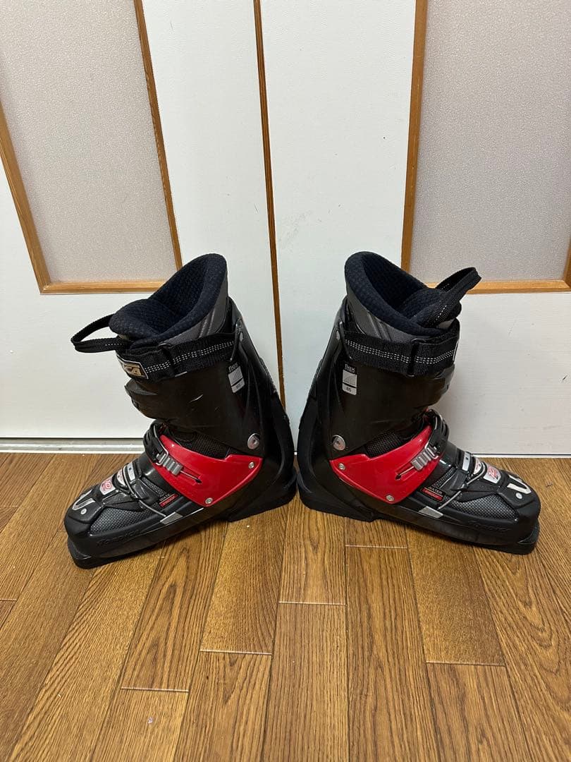 3セットHEAD スキー板158cm,ブーツ26.5cm,ストック105cm