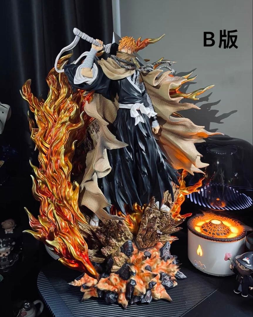 BLEACH 黒崎一護 ガレージキット ガレキ スタチュー⑧③