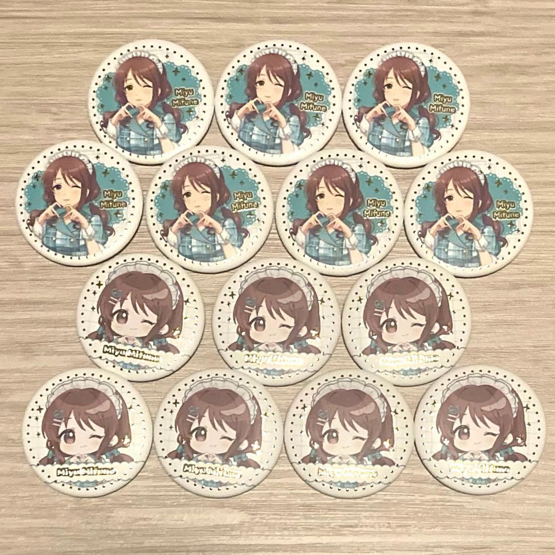 三船美優 缶バッジ スイパラ デレマス スイーツパラダイス シンデレラガールズ