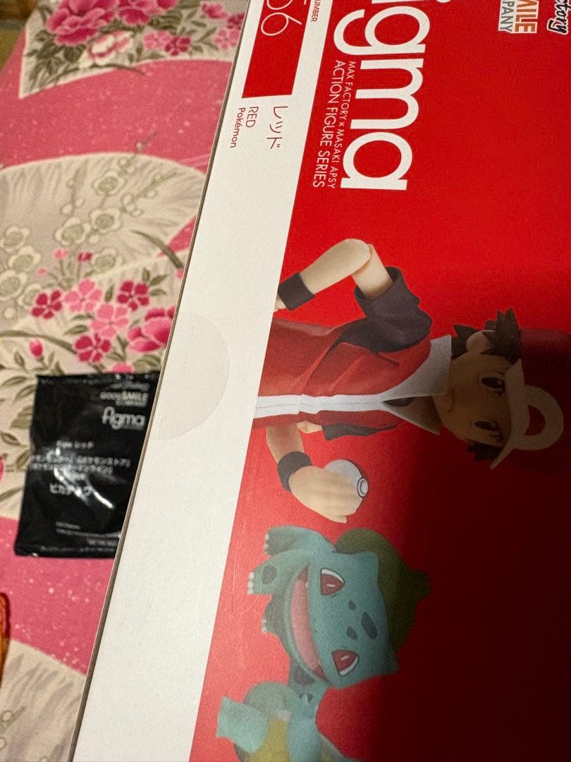 figma レッド　ポケモン　特典 ピカチュウ付き