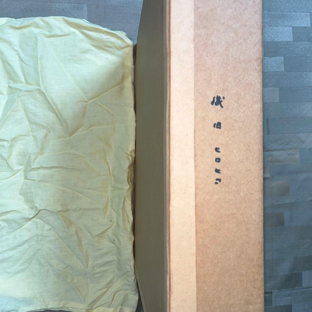 ⭕️油絵　二科会員　織田広比古　画題[月とバラ] F3号　東京銀座　日動画廊　油彩