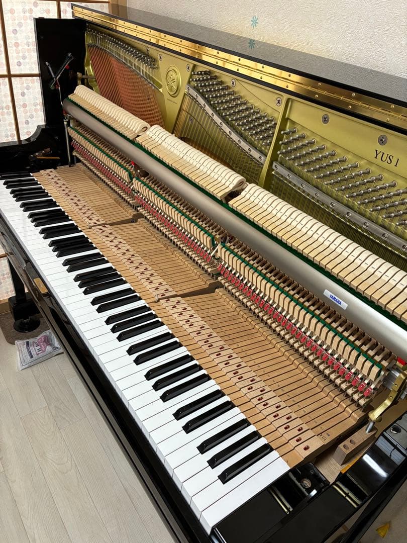 YUS1 アップライトピアノ 椅子付き2019年製