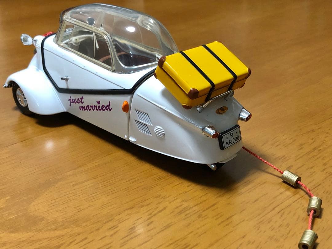 ★絶版レア！￼ レベル1/18 メッサーシュミットKR200 ブライダルカー