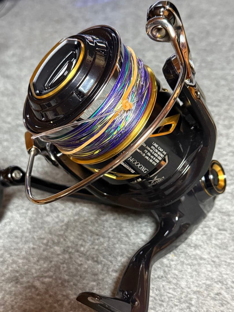 スプール&ラインセット シマノ 19ステラSW14000XG
