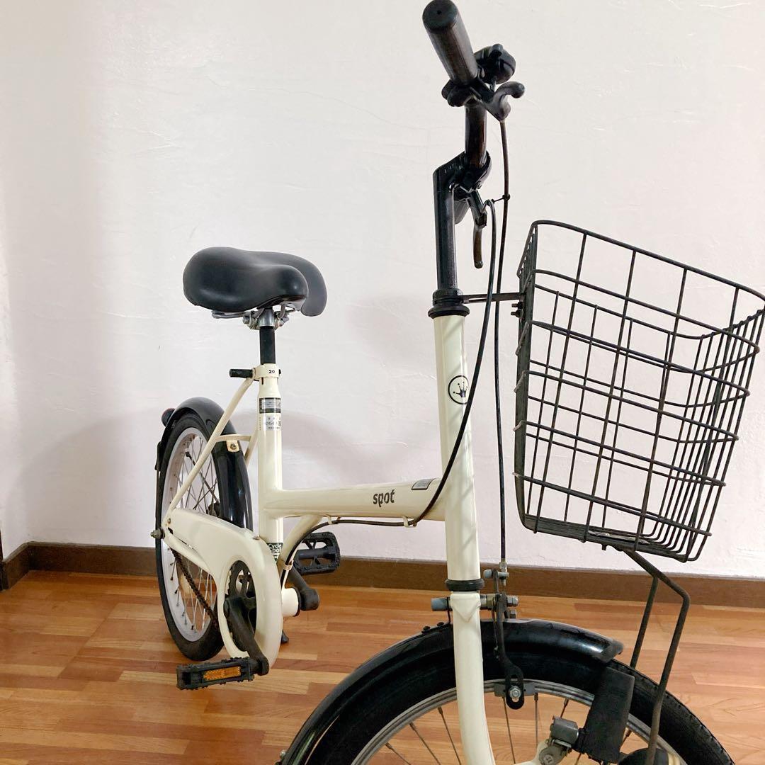 サイクルスポット CYCLE SPOT 小径車 20インチ ホワイト