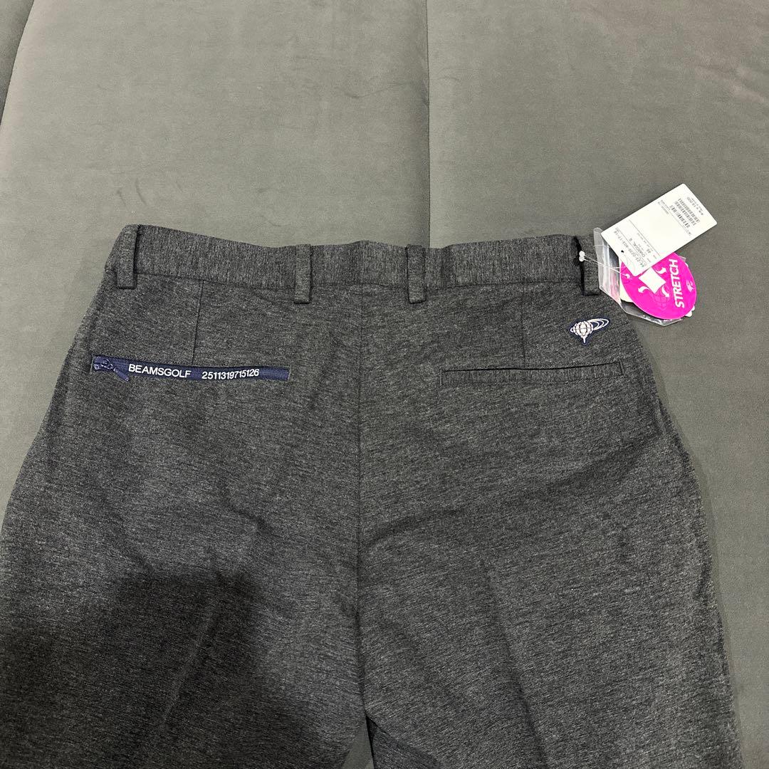 新品‼️【BEAMS GOLF】スリムフィット グレー パンツ　46 M