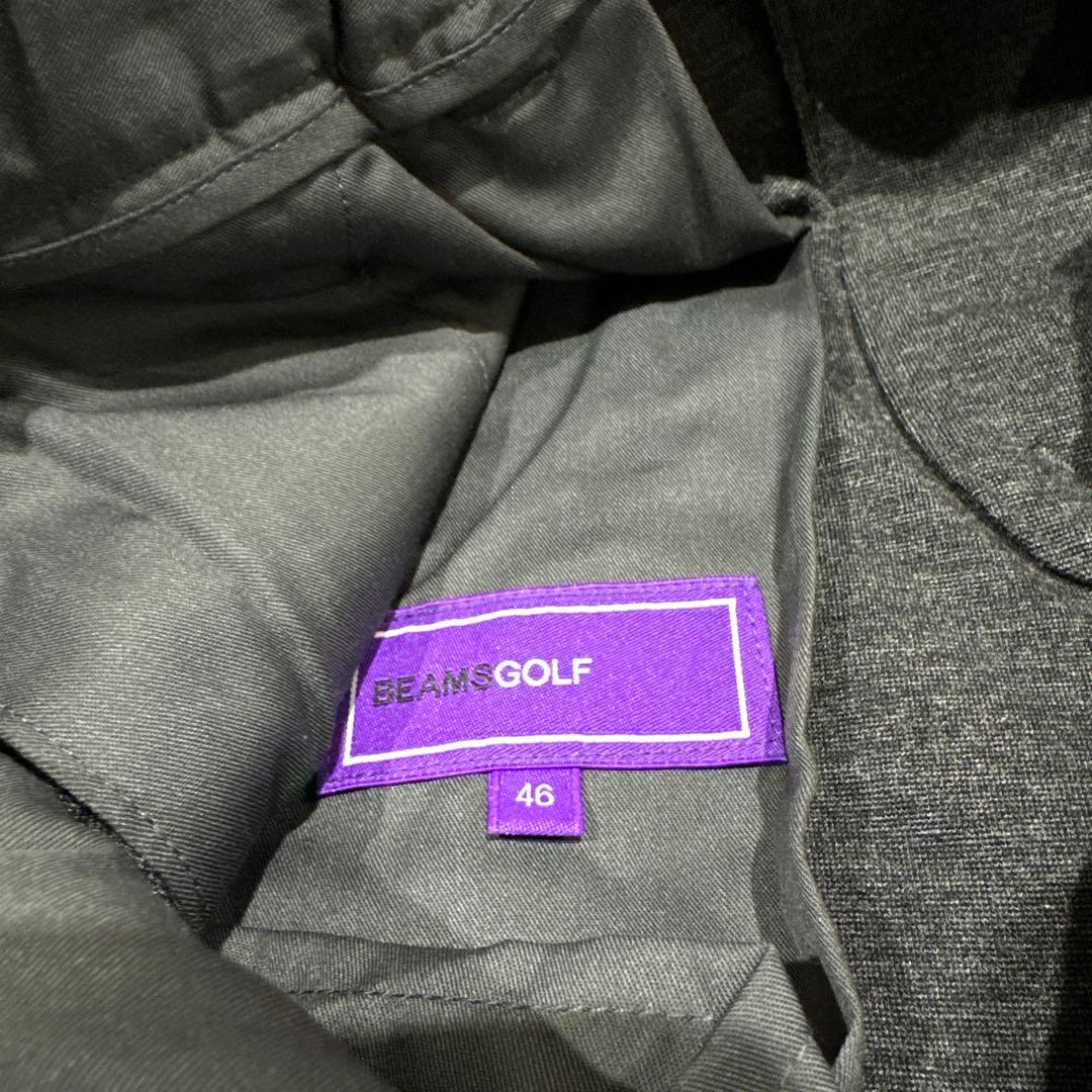 新品‼️【BEAMS GOLF】スリムフィット グレー パンツ　46 M