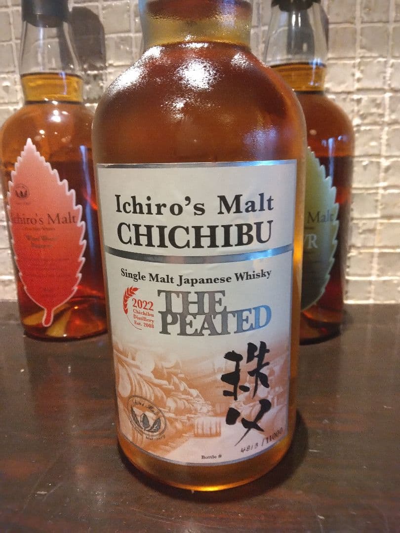 イチローズモルト　4本セット ザ ピーテッド 秩父 the peated