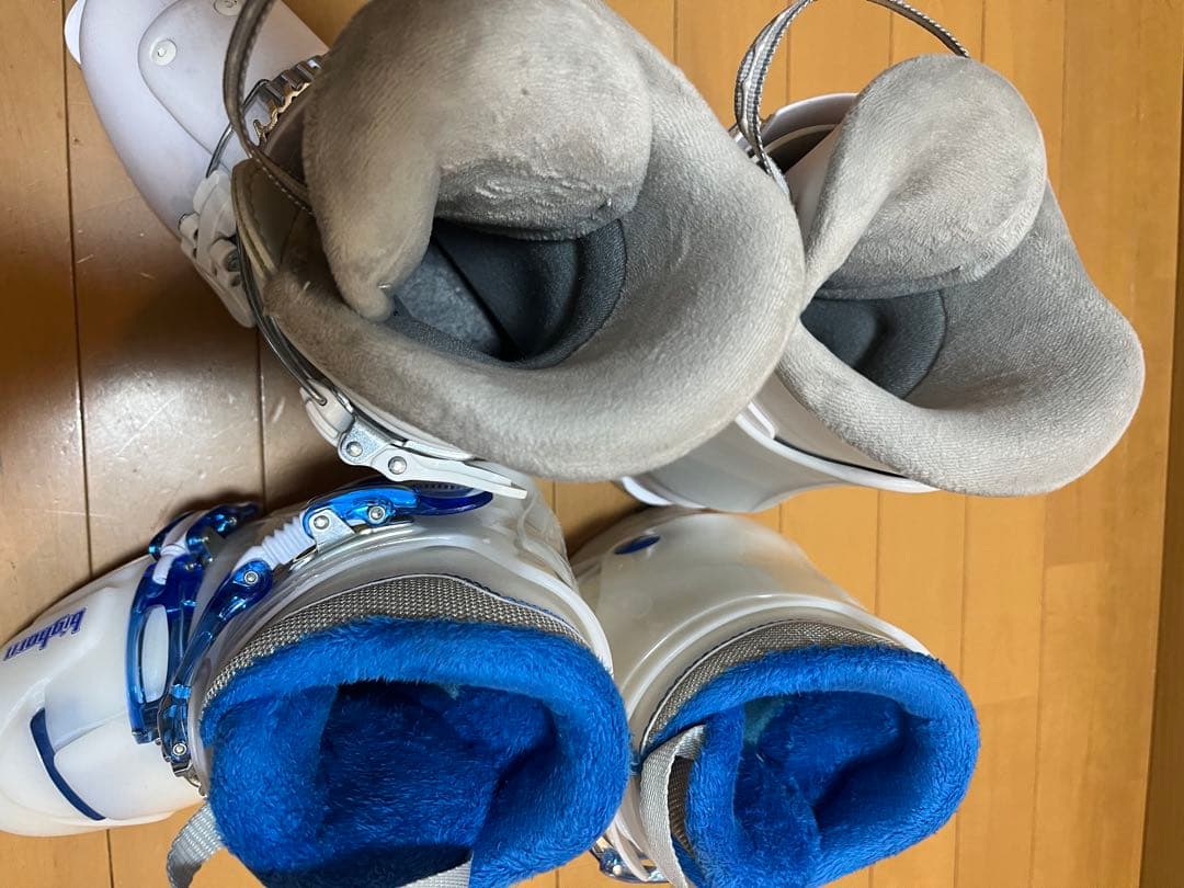 板138 cm身長125-155cm用、写真右側のみ靴23 cmスキーセット