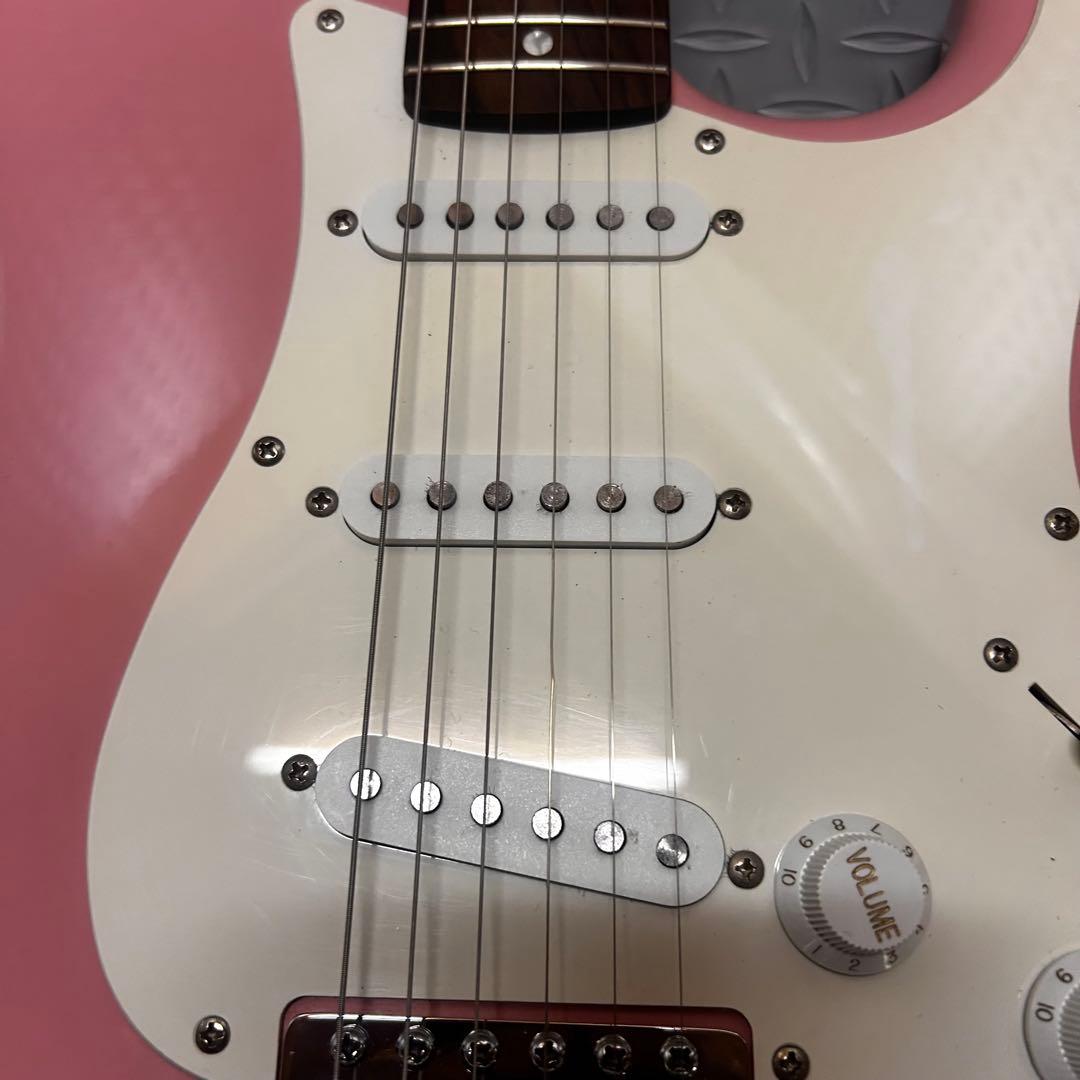 Squier BULLET START エレキギター ピンク 女子 初心者