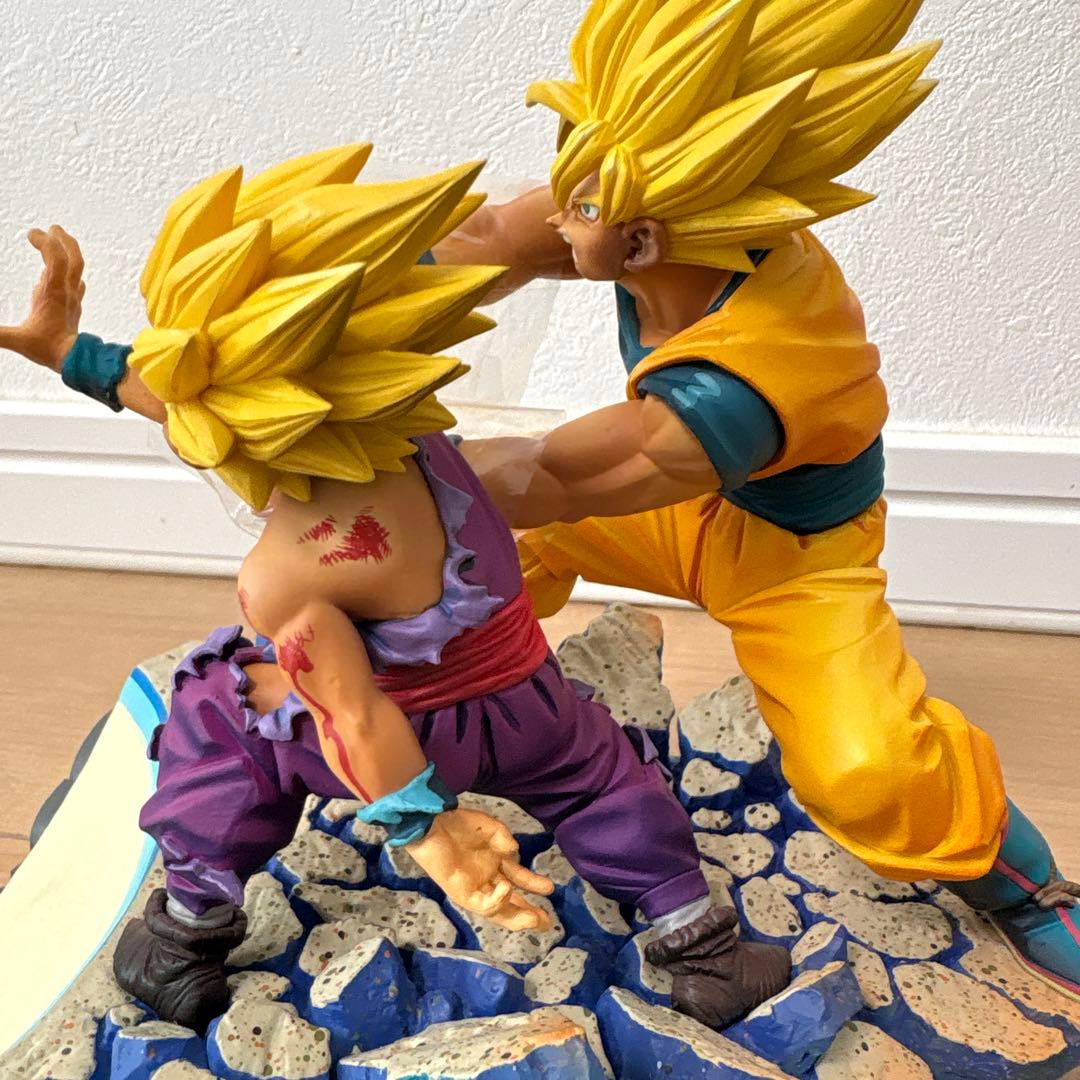 ドラゴンボールZ　親子かめはめ波　フィギュア　プルーヴィー