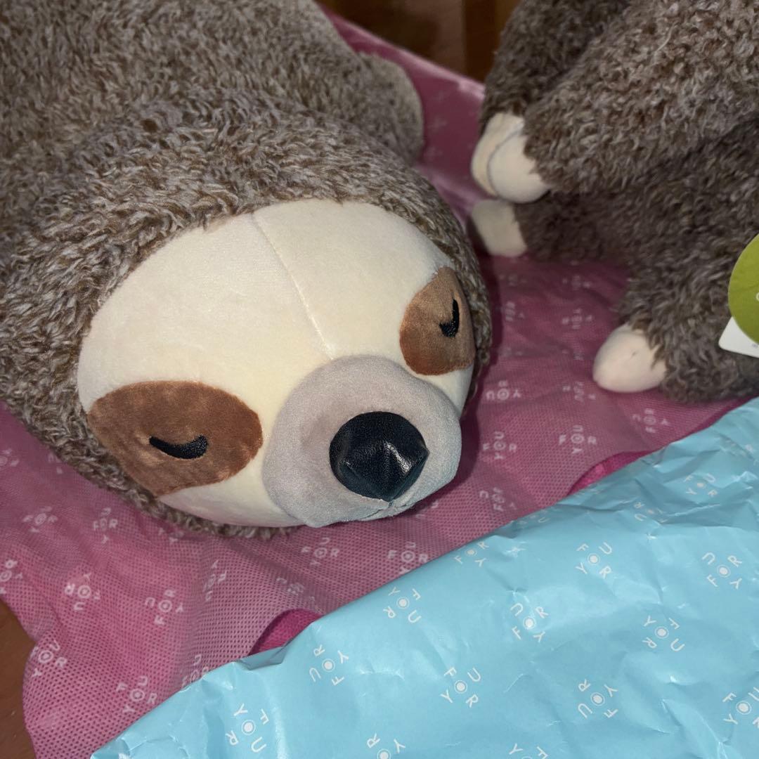 りぶはあと　ナマケモノ　ノンノン　抱き枕