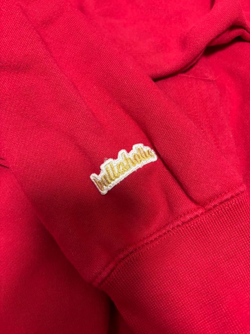 ballaholic 赤 フーディー　L